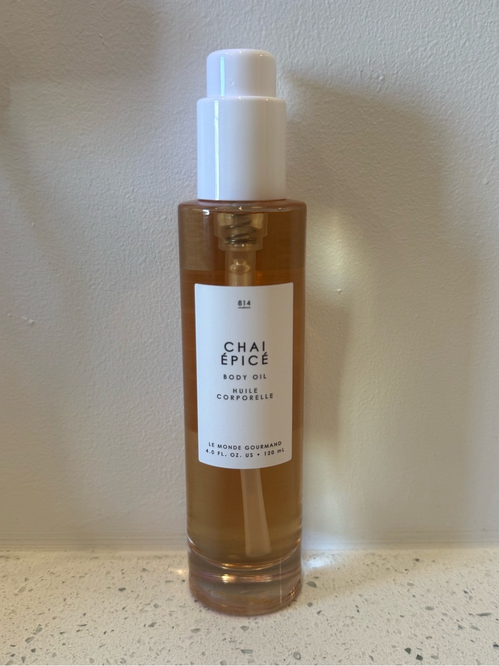 Chai Épicé Amber Body Oil – Nourishing Skin Oil in Amber
